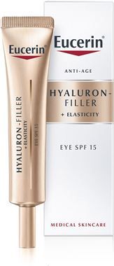 Eucerin HYALURON-FILLER +ELASTICITY Oční krém SPF 15, 15ml